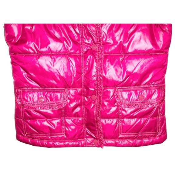 Gap Kids Coat Vest Girls Size XXL 14/16 Pink - Picture 5 of 9